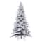 7ft. Pre-Lit Holland Snow Fir Artificial Christmas Tree, Soft White T5 LED Lights